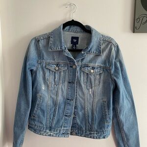 GAP Women's Light Blue Jean Jacket